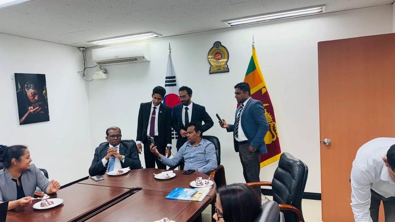 Project Sri XR proposal discussion at the Embassy of Sri Lanka
